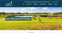 Desktop Screenshot of le-golf-cap-malo.com